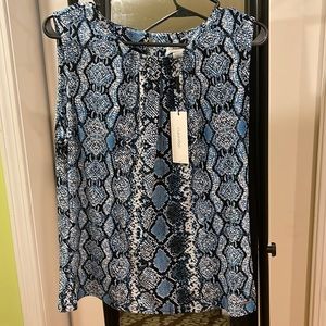 Women’s Calvin Klein suit shirt.. Sleeveless